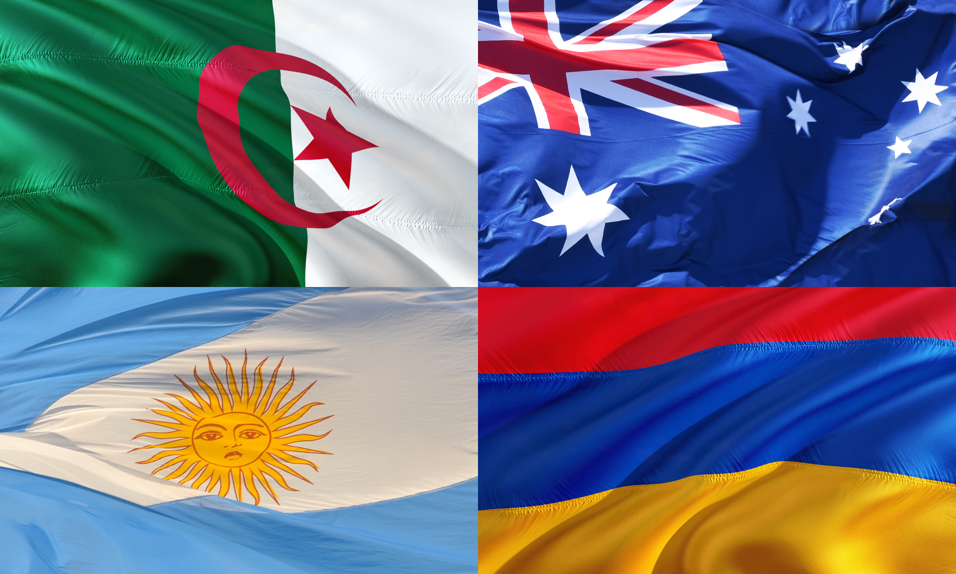 International Flags 'A'