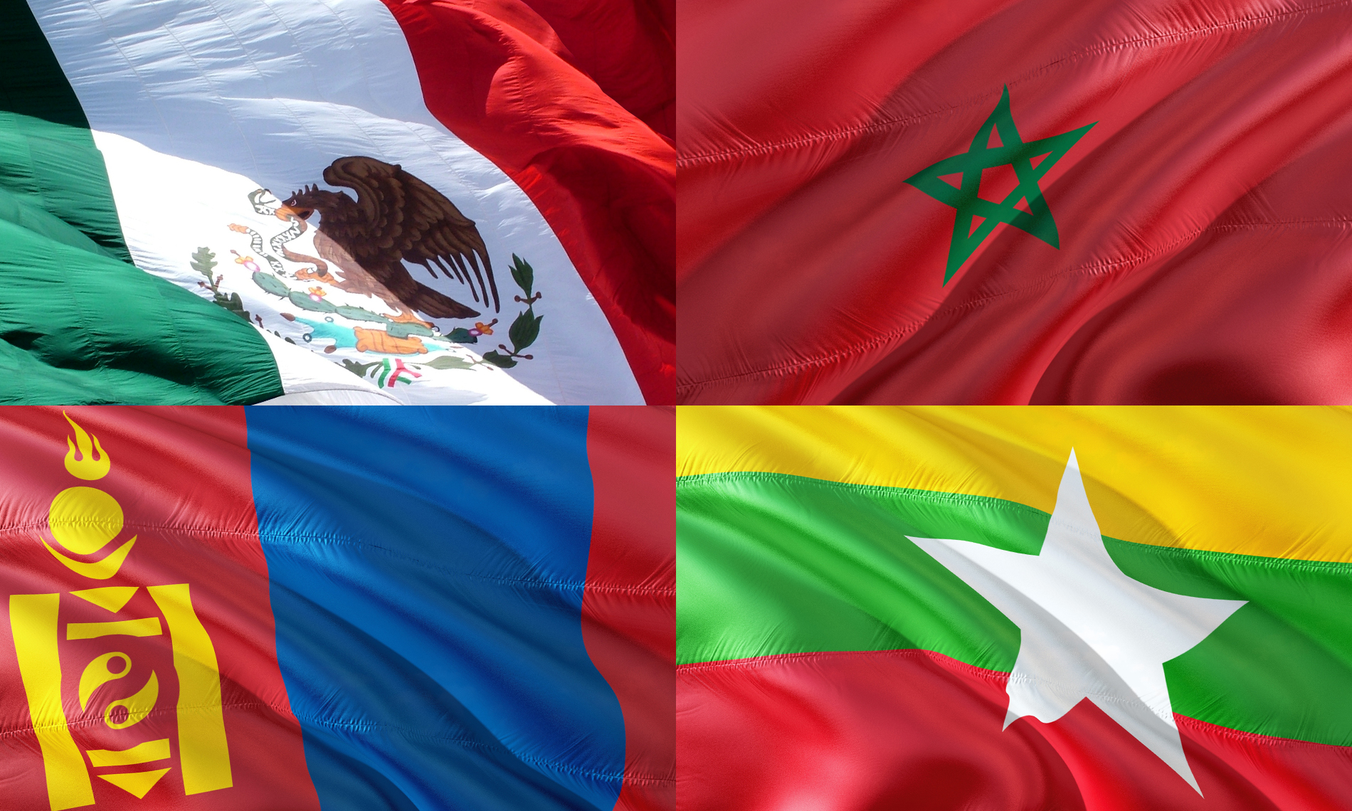 International Flags 'M'